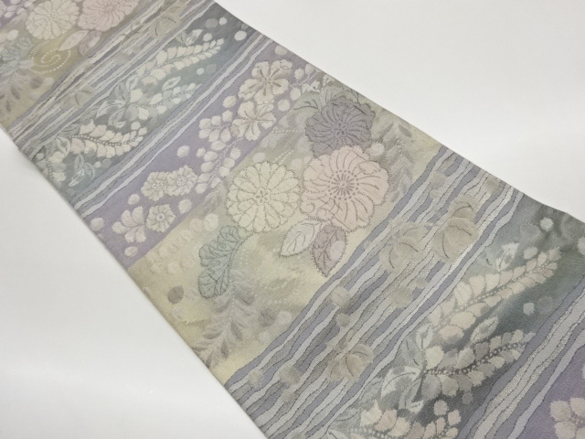 JAPANESE FUKURO OBI / MATELASSE / WOVEN TSUJIGAHANA